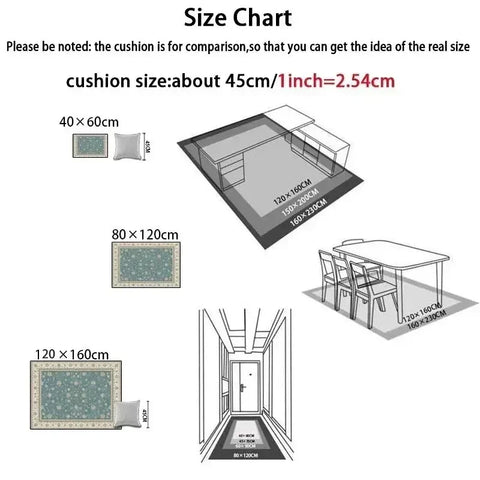 VIKAMA Flannel Carpet Cartoon Dollar Entry Door Mat Entryway Rug Entry Rug Non-slip Mat  Washable Dirty Resistant Home Decor
