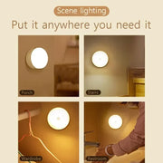 Xiaomi LED Touch Night Light 500mAh Battery USB Rechargeable Wireless Led Lamp Magnetic For Bedroom Bedside Table Lighting