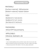 1PCS Kitchen Floor Mat Waterproof, Anti-skid, Anti-dirty Foot Mat Household Door Mat, Door Mat Carpet, Diatomite Door Mat
