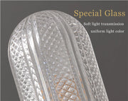 LED Light Modern Wall Light Bedroom Bedside Living Room Wall Lamp Glass Rod Nordic Aisle Corridor Interior Lighting Fixture