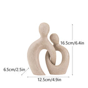 Modern Couple Desktop Decor Abstract Handmade Bedroom Embracing Sculpture Characters Nordic Home Furnishings