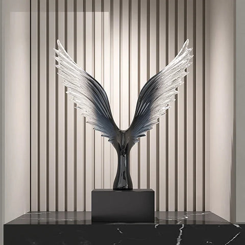 Creative Decor Sculptures Luxury Ornament  Artistic Soft Decoration  Modern Minimalist Living Room Office Wine Cabinet Decor