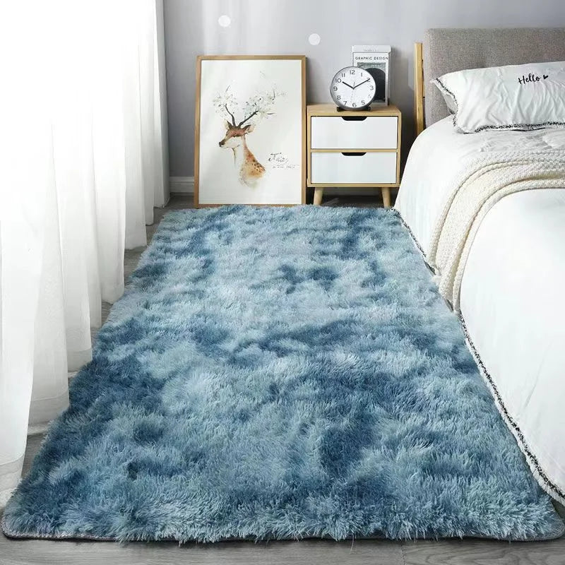 VIKAMA Fluffy Rugs Shaggy Bedroom Area Rugs Shaggy Non-Slip Rugs, Machine Washable Soft Shaggy Rugs Modern Soft Plush Rugs