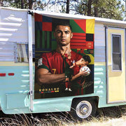 C-Cristiano R-Ronaldo CR7 Cartoon Flag Art Science Fiction Room Home Decor Wall Hanging Home Decor Banner