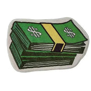 VIKAMA Flannel Carpet Cartoon Dollar Entry Door Mat Entryway Rug Entry Rug Non-slip Mat  Washable Dirty Resistant Home Decor