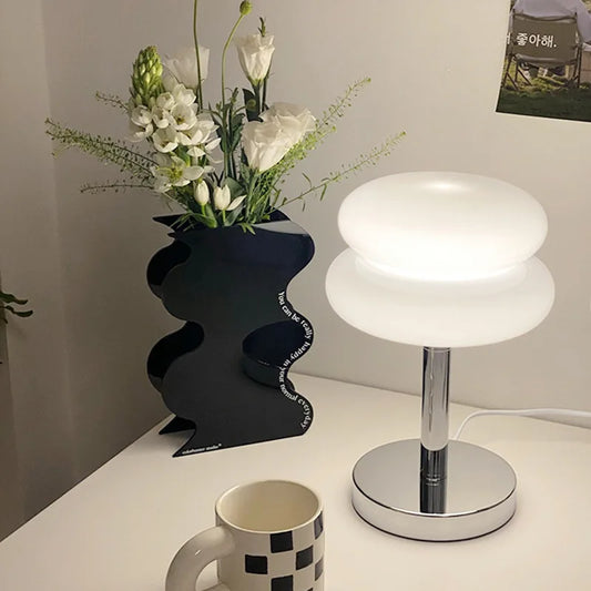 LED Table Lamps Modern USB Dimming Lighting Night Light Bedroom Bedside Dinner Bar Cafe Home Atmosphere Decoration LED Desk Lamp