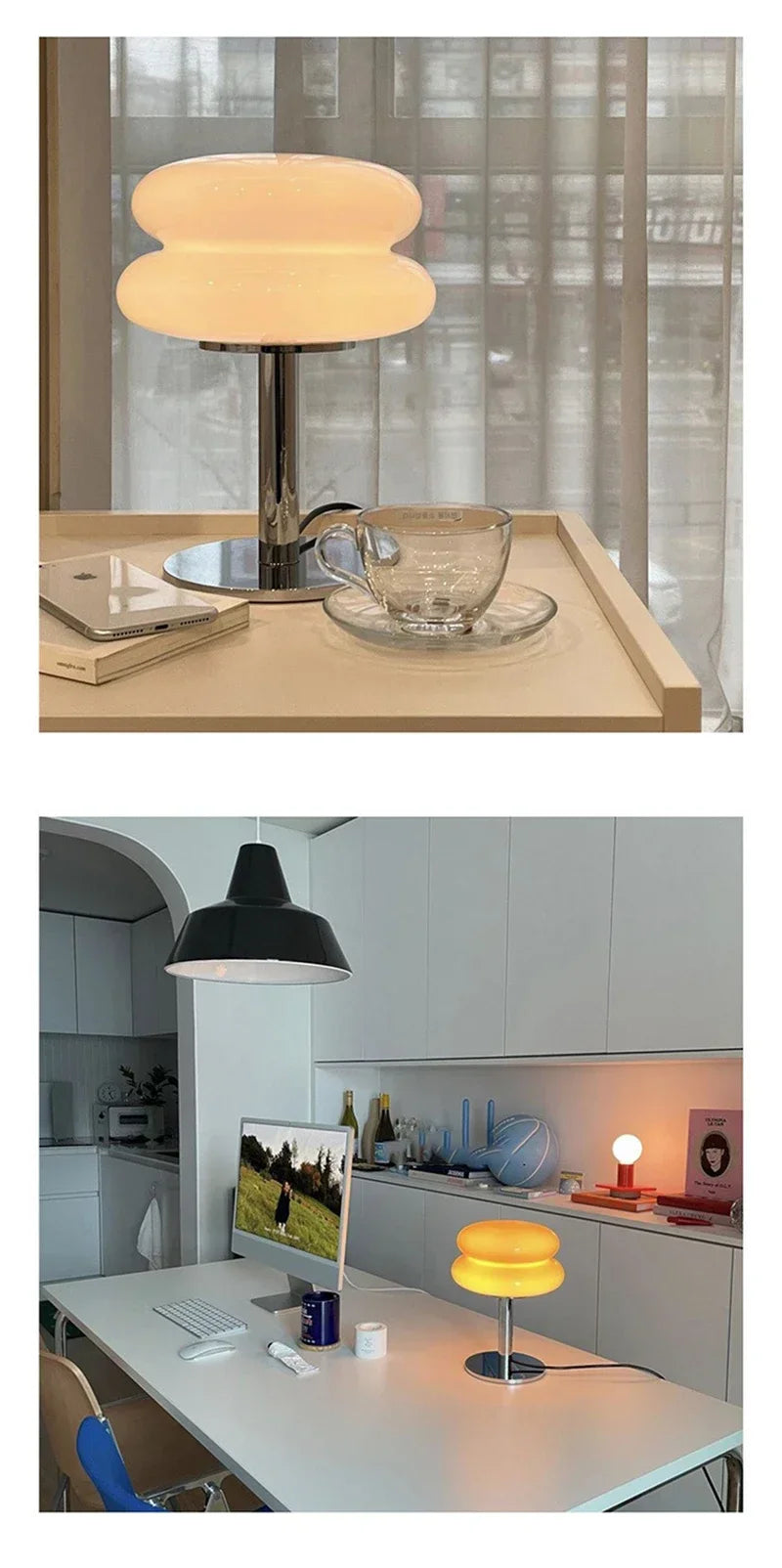 LED Table Lamps Modern USB Dimming Lighting Night Light Bedroom Bedside Dinner Bar Cafe Home Atmosphere Decoration LED Desk Lamp