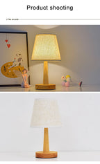 LED Table Lamp Interior Lighting Fixture For Living Bedroom Bedside Night Desktop Decoration Retro Japanese Style Desk Lights