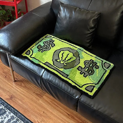 Coin Decorative Carpet Household Bedroom Bedside Blanket Door Mat Door Mat Door Mat Door Mat Bathroom Floor Mat