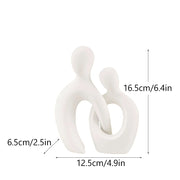 Modern Couple Desktop Decor Abstract Handmade Bedroom Embracing Sculpture Characters Nordic Home Furnishings