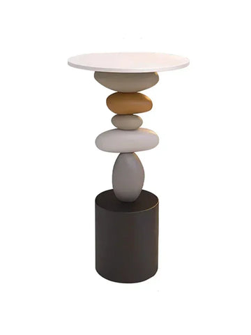 Home Decor Creative Art Statue Side Table Floor Decor Simple Style Living Room Large Floor Ornament Small Coffee Table Tea Table