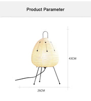 LED Table Lamps Interior Lighting Wabi Sabi Fixture For Living Bedside Bedroom Dining Nordic Desktop Decoration Desk Light