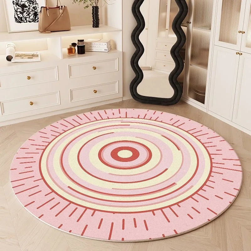 VIKAMA Black And White Simple Flannel Bedroom Carpet, Living Room Ins Style Billiards, Size 8 Sofa Carpet, Home Decoration