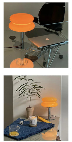 LED Table Lamps Modern USB Dimming Lighting Night Light Bedroom Bedside Dinner Bar Cafe Home Atmosphere Decoration LED Desk Lamp