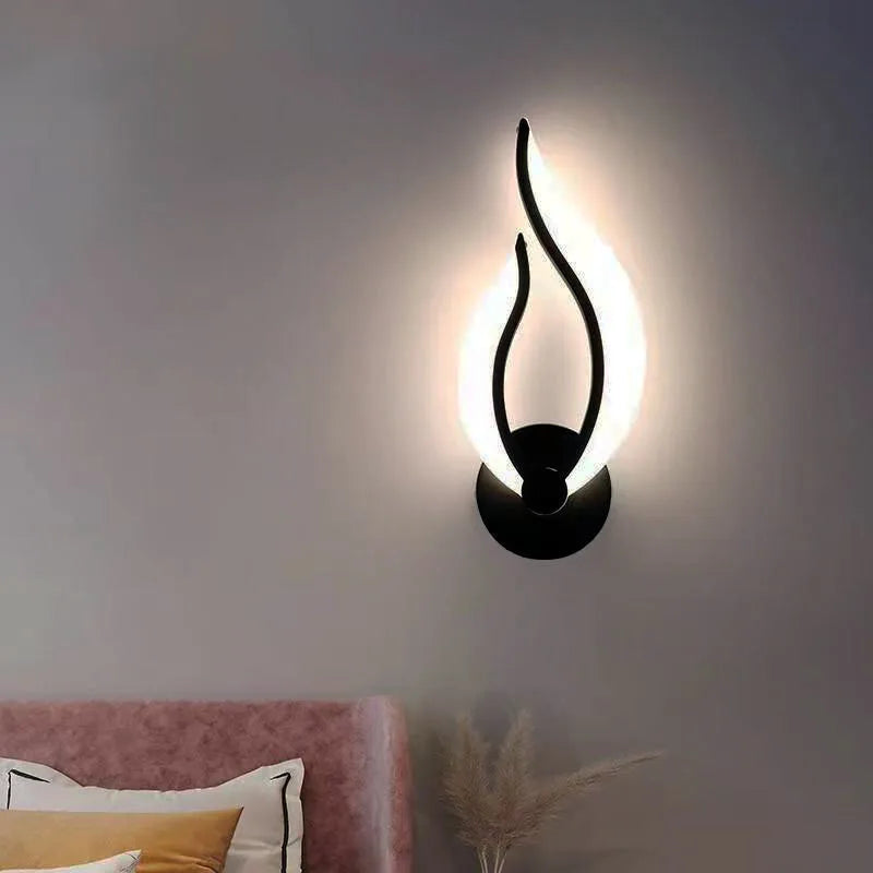 Modern LED wall lights creative lighting fixtures indoor home decoration lighting bedroom living room sofa background decoration