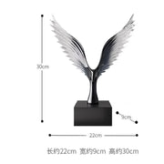 Creative Decor Sculptures Luxury Ornament  Artistic Soft Decoration  Modern Minimalist Living Room Office Wine Cabinet Decor