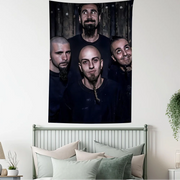 System of a Down Band Cartoon Tapestry Art Science Fiction Room Home Decor Wall Hanging Home Decor